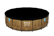 Bestway Power Steel Swim Vista Series Round Above Ground Pool Set - 488x122cm