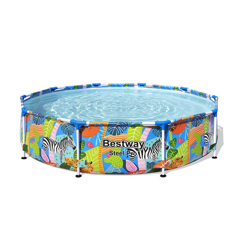 Bestway Fast Set Round Above Ground Pool Set - 396x84cm