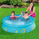 Bestway 5' x 15"/1.52m x 38cm My First Fast Set Spray Pool