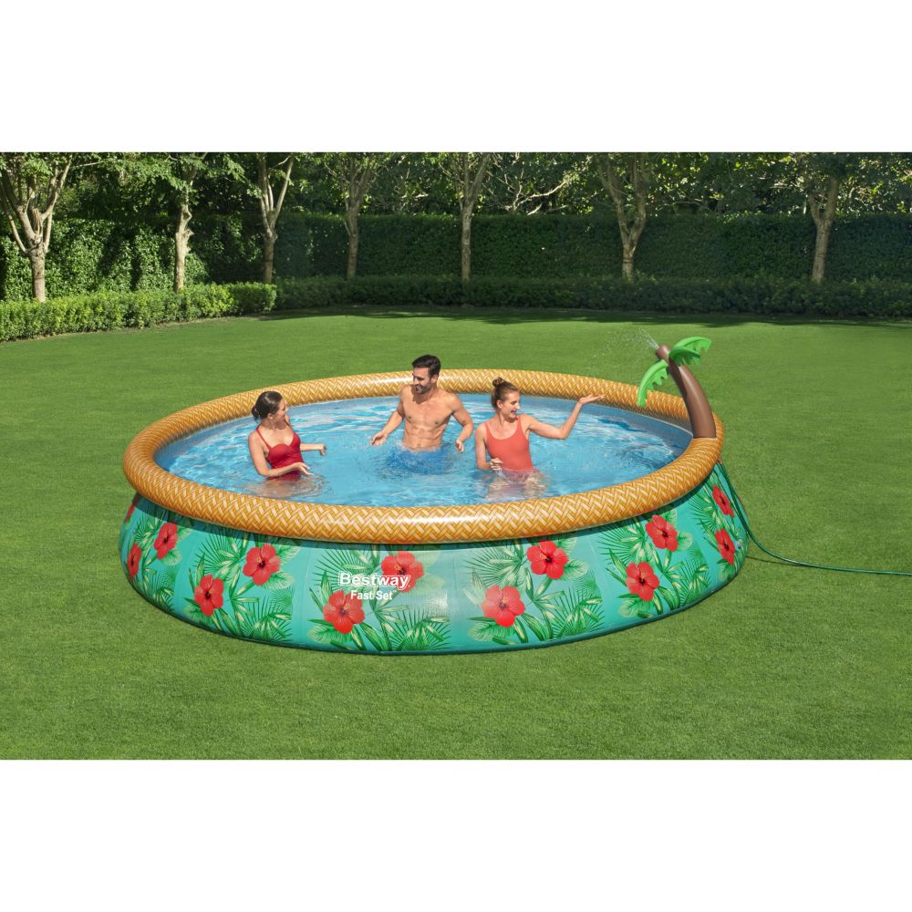 Bestway Fastset Poolset Paradise Palm 457X84