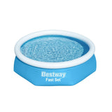Bestway Fast Set 8' x 24"/2.44m x 61cm Pool Set