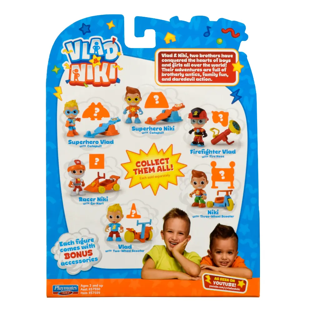 Vlad & Niki Funtastic 3In Fig Wave Asst