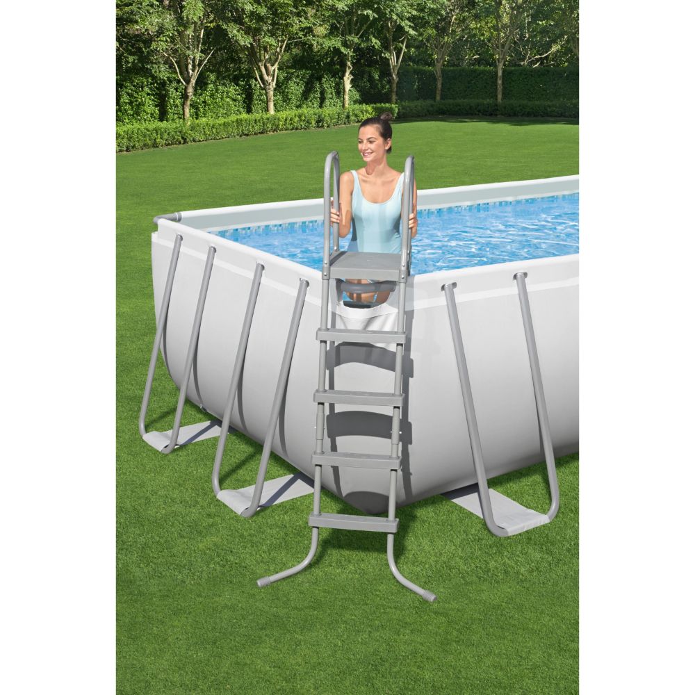 Bestway Powersteel Rectangular Poolset 640 x 274 x 132