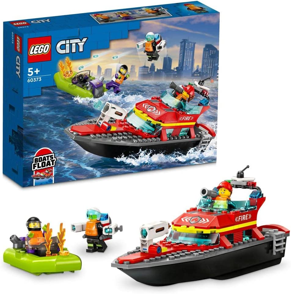 Lego City Fire Rescue Boat