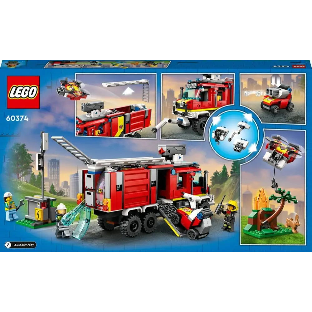 Lego Fire Command Truck 60374
