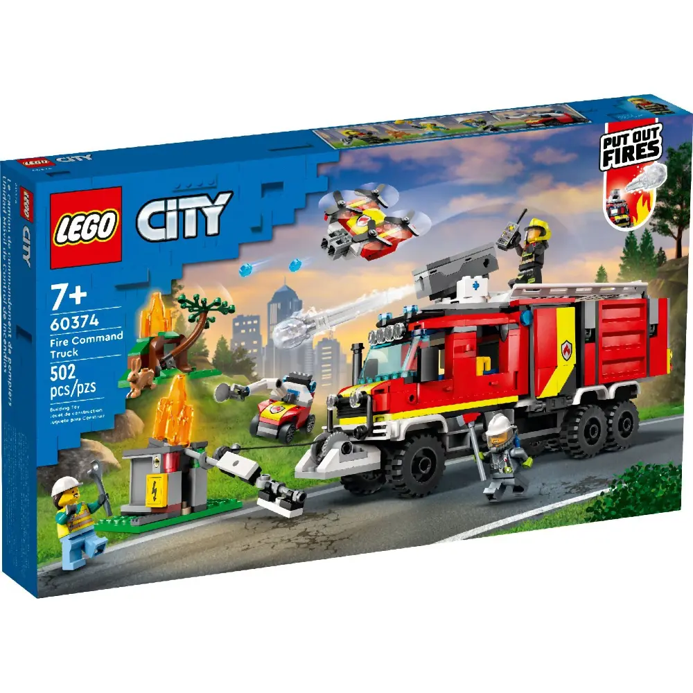 Lego Fire Command Truck 60374