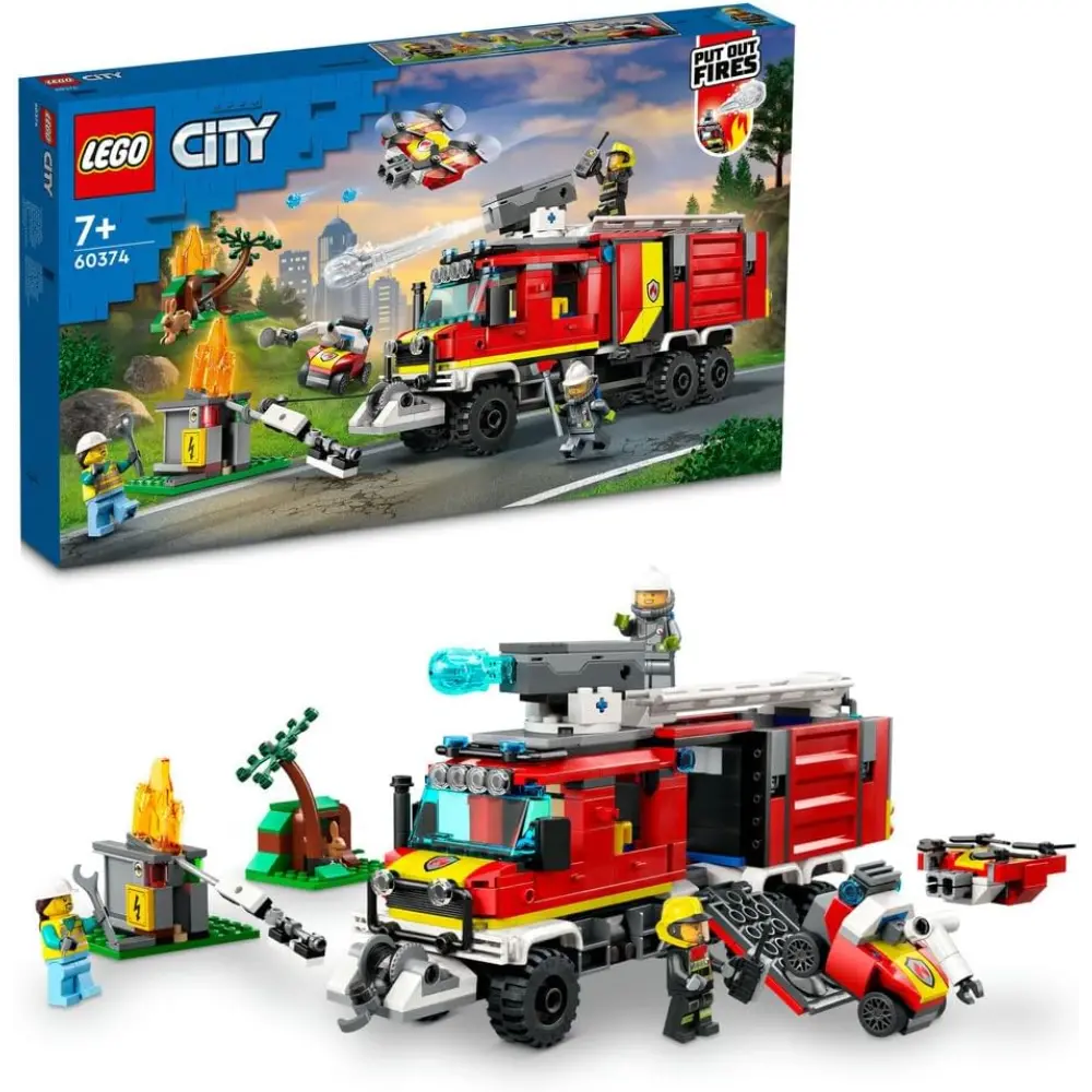 Lego Fire Command Truck 60374