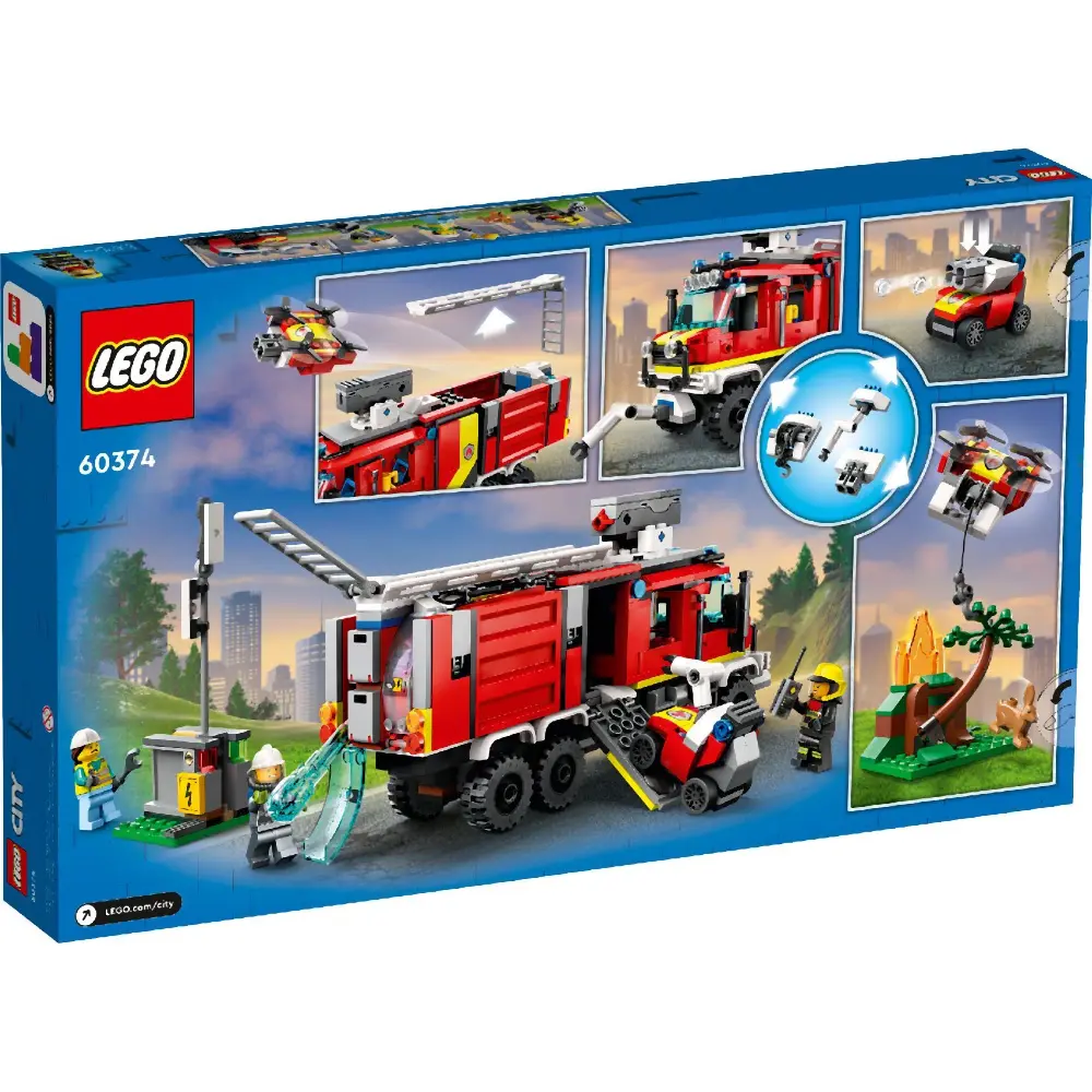 Lego Fire Command Truck 60374
