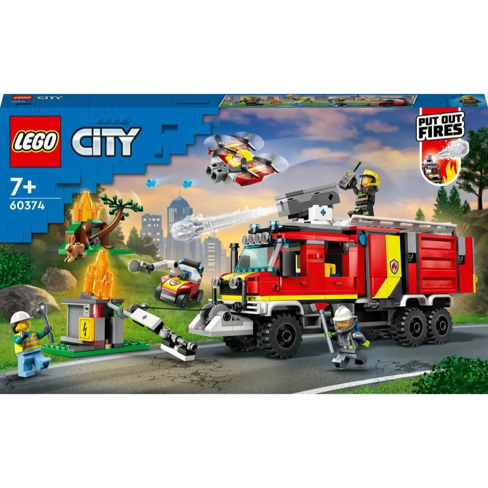 Lego Fire Command Truck 60374