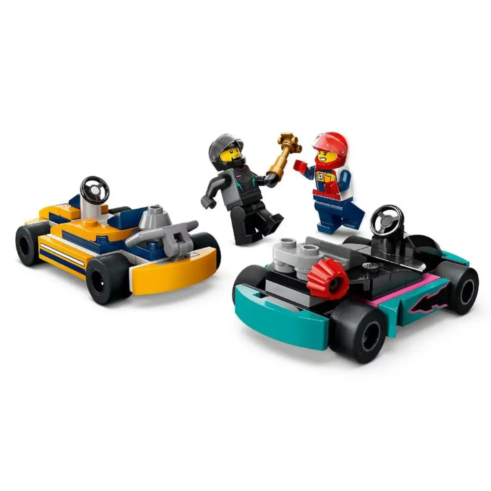 Lego Go Karts With Race Drivers 60400