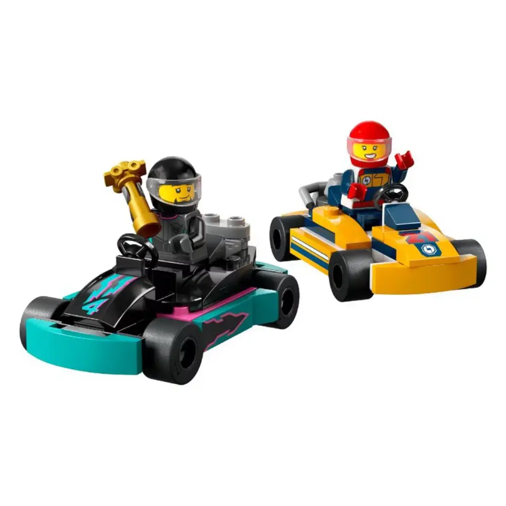 Lego Go Karts With Race Drivers 60400