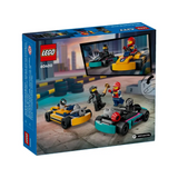 Lego Go Karts With Race Drivers