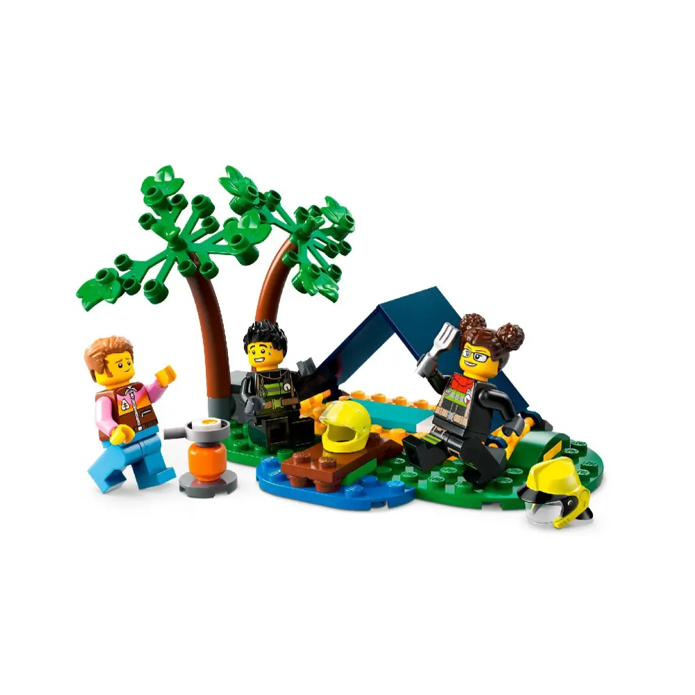 Lego Fire Truck with Rescue Boat 60412