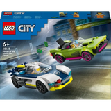 Lego Police and Muscle Car Chase