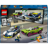 Lego Police and Muscle Car Chase