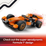 Lego F1 Mclaren Race Car with Driver