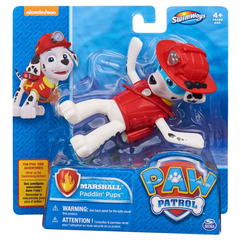 Pawpatrol Paddlin Pups 4Asst