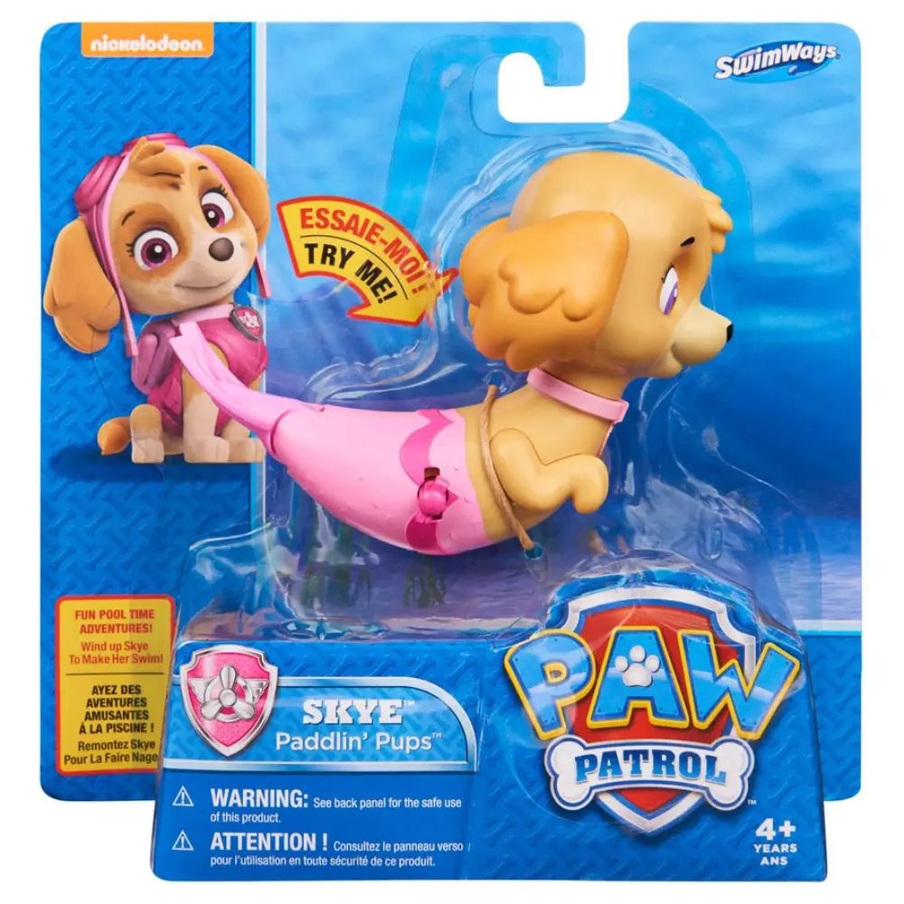 Pawpatrol Paddlin Pups 4Asst
