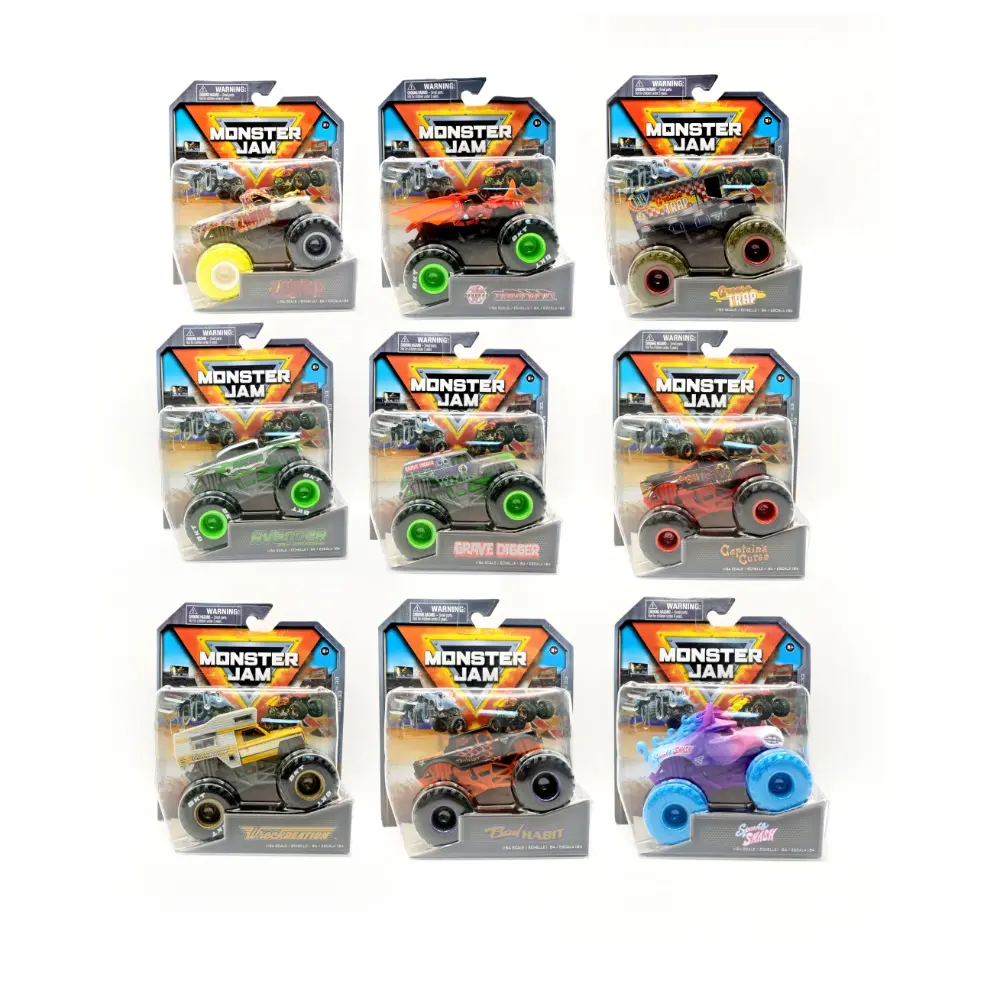 Monsterjam Wheelie Bar 1/64 Assortment - Sold per piece (Random selection