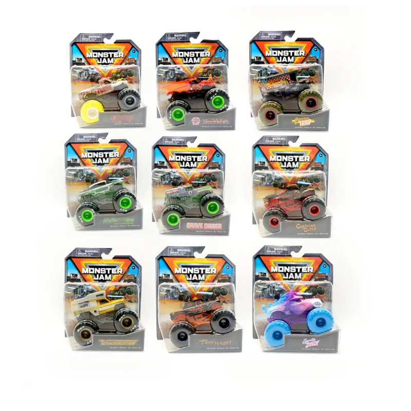 Monsterjam Wheelie Bar 1/64 Assortment - Sold per piece (Random selection