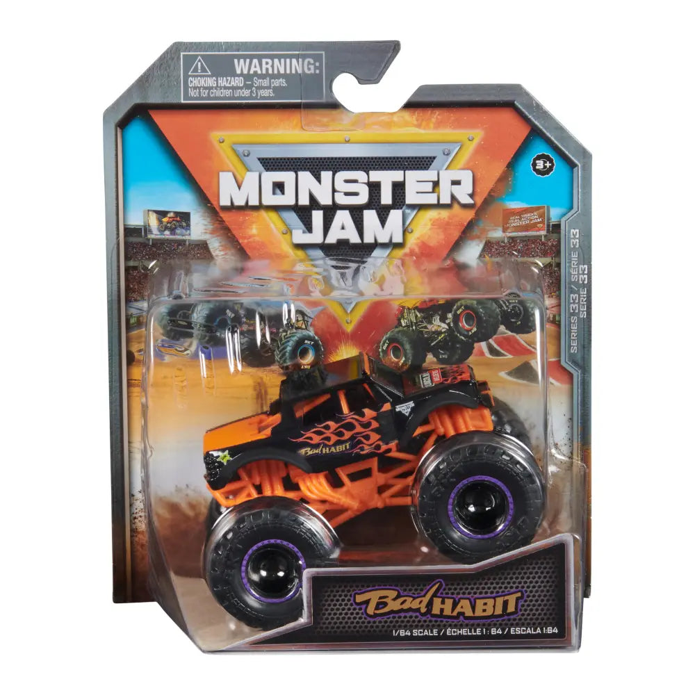 Monsterjam Wheelie Bar 1/64 Assortment - Sold per piece (Random selection