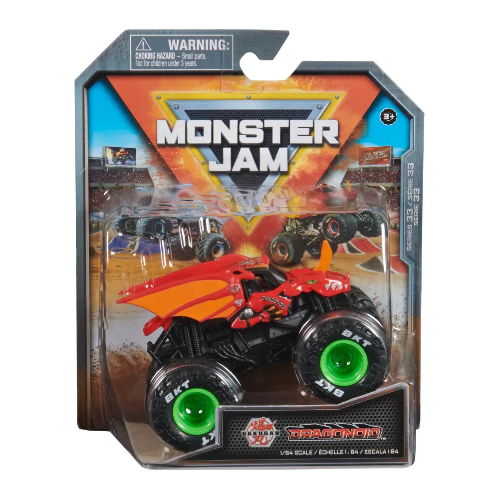 Monsterjam Wheelie Bar 1/64 Assortment - Sold per piece (Random selection