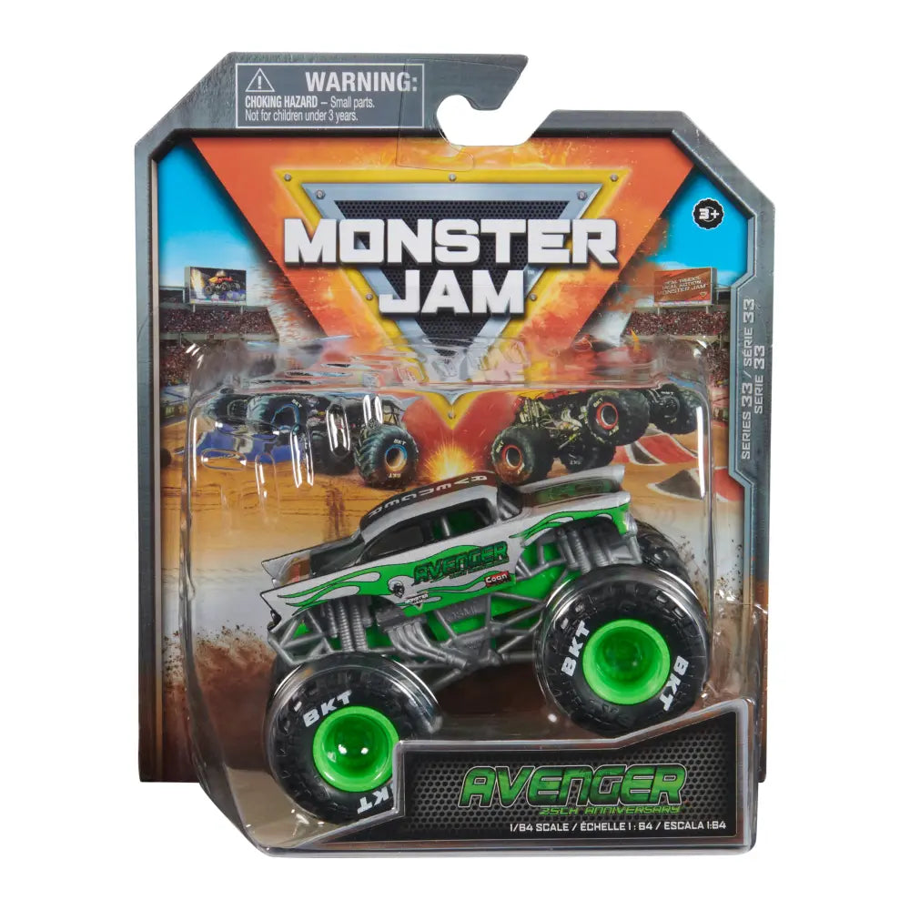 Monsterjam Wheelie Bar 1/64 Assortment - Sold per piece (Random selection