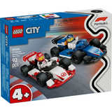 Lego F1 Williams & Haas Racing Cars