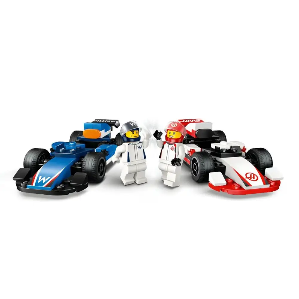 Lego F1 Williams & Haas Racing Cars