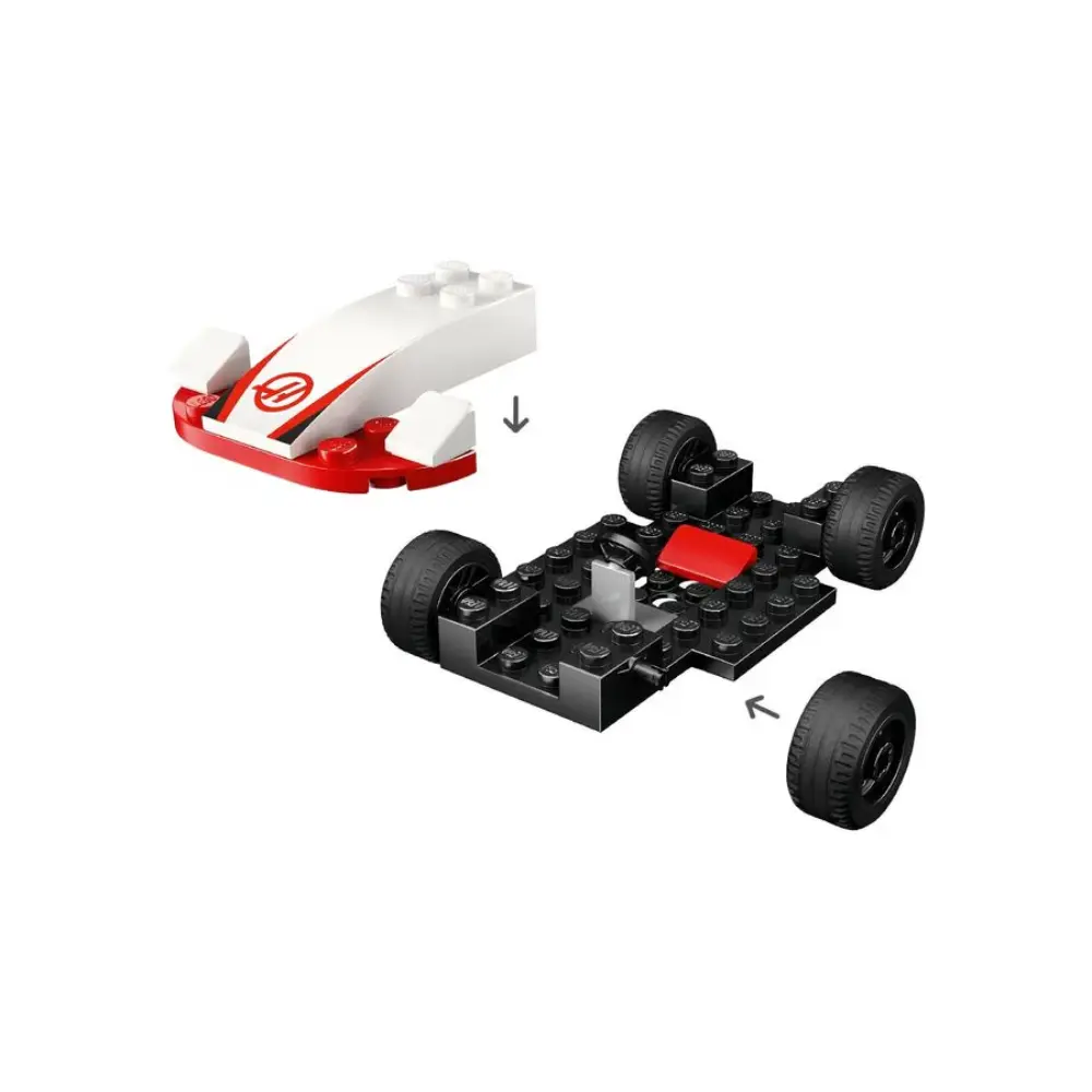 Lego F1 Williams & Haas Racing Cars