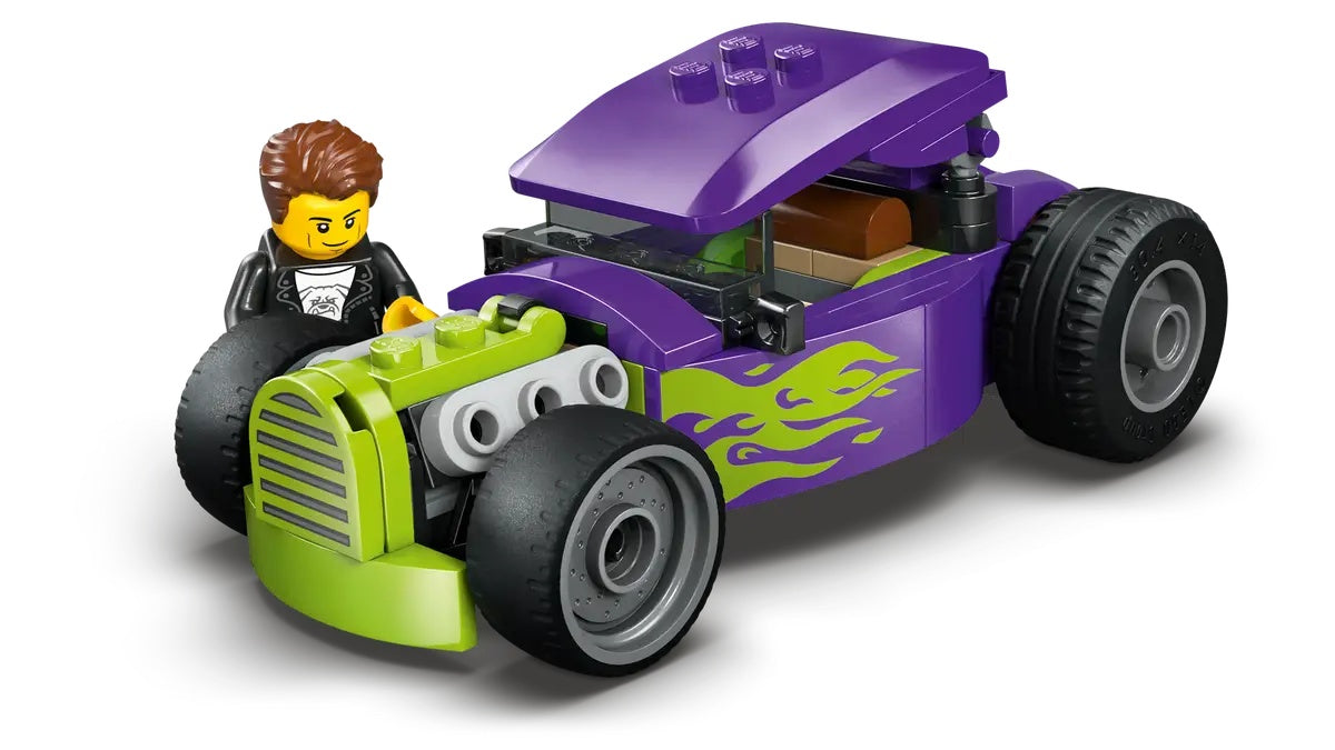 Lego City Hot Rod Building Set with Mini Figure Driver