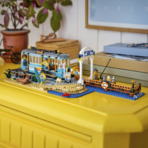 Lego City Classic Beach Streetcar Building Set 60506