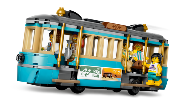 Lego City Classic Beach Streetcar Building Set 60506