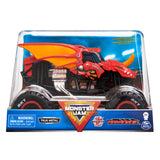 Monster Jam 1:24 Scale Collector Die-Cast Monster Truck Assorted Designs, Collectible Toy Vehicle for Kids