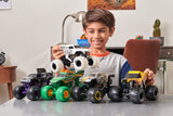 Monster Jam 1:24 Scale Collector Die-Cast Monster Truck Assorted Designs, Collectible Toy Vehicle for Kids