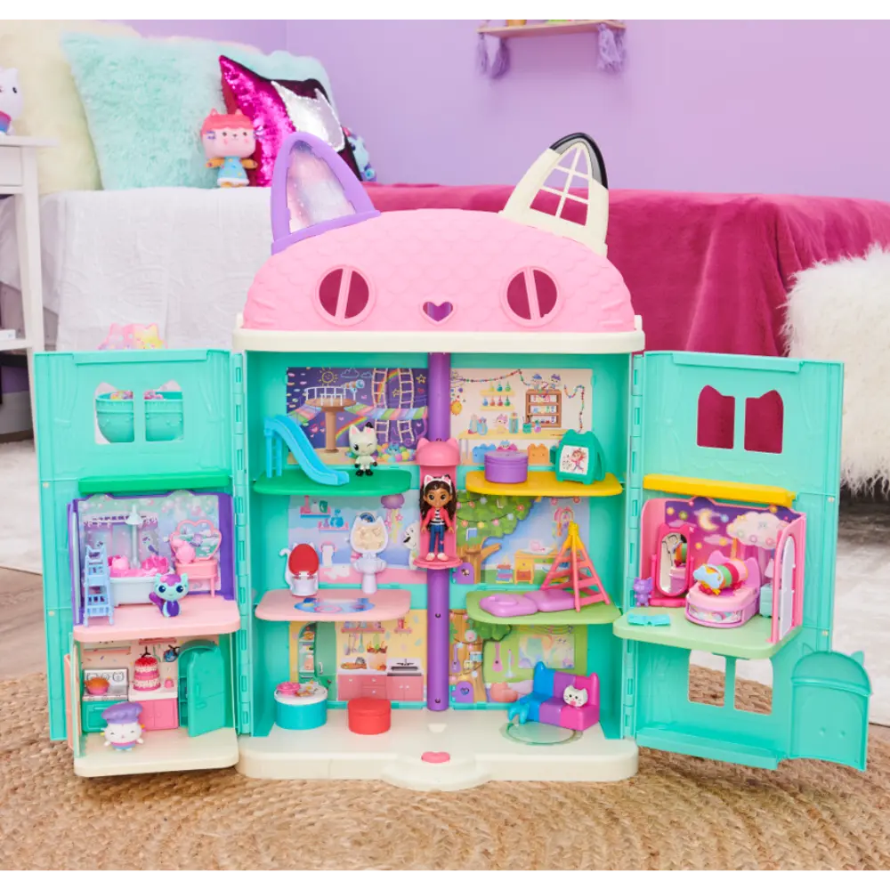 Gabbys Dh Purrfect Dollhouse B/O