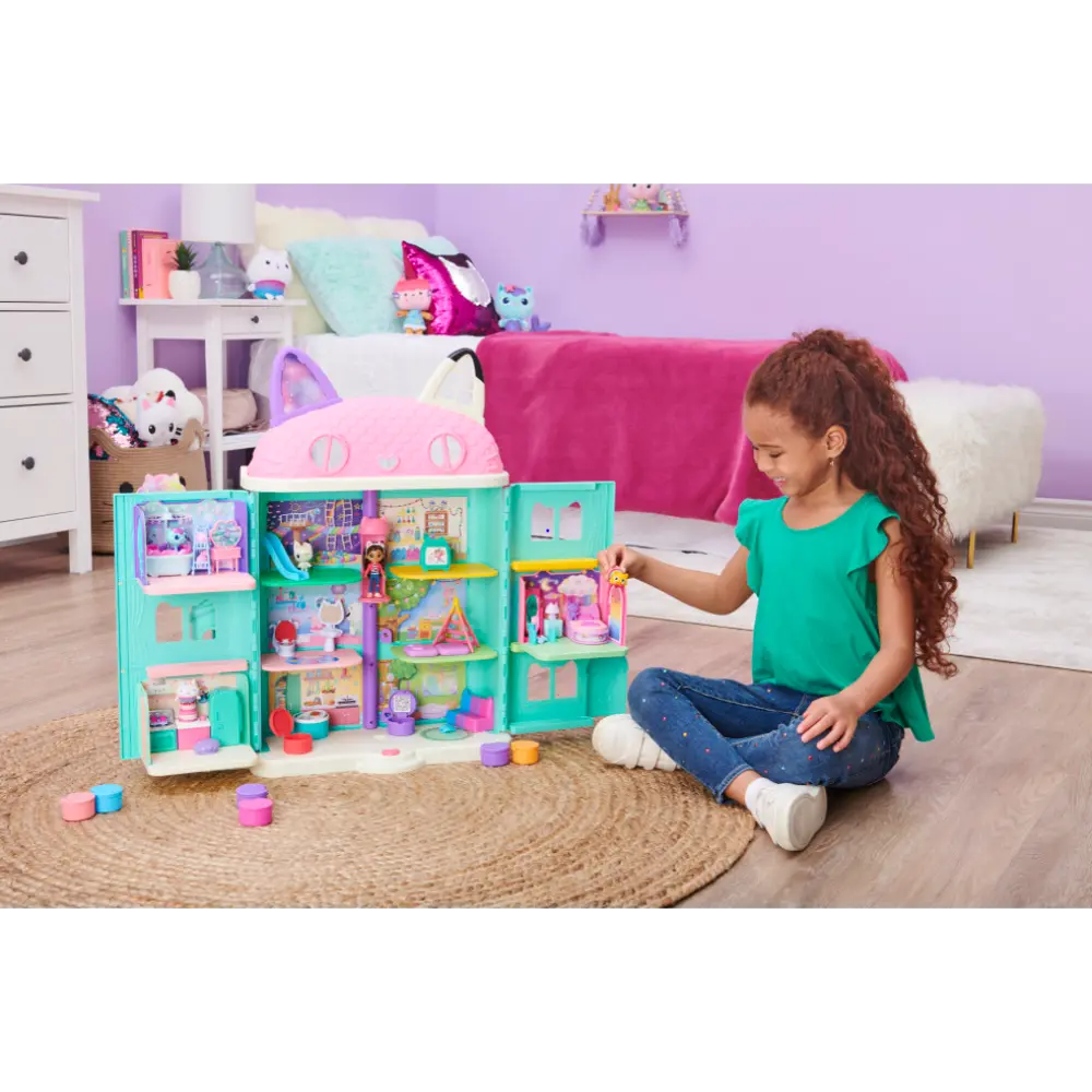 Gabbys Dh Purrfect Dollhouse B/O