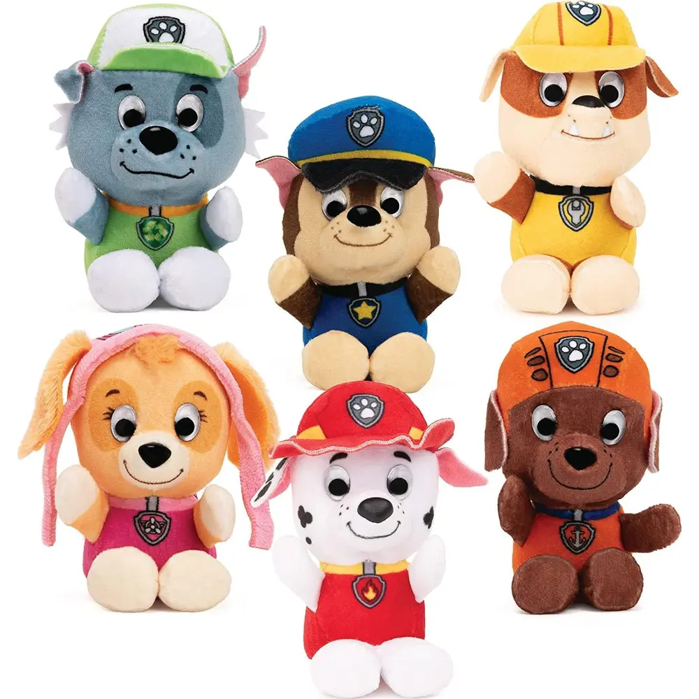 Pawpatrol Movie Plush 3.5 Inch Asst Cdu
