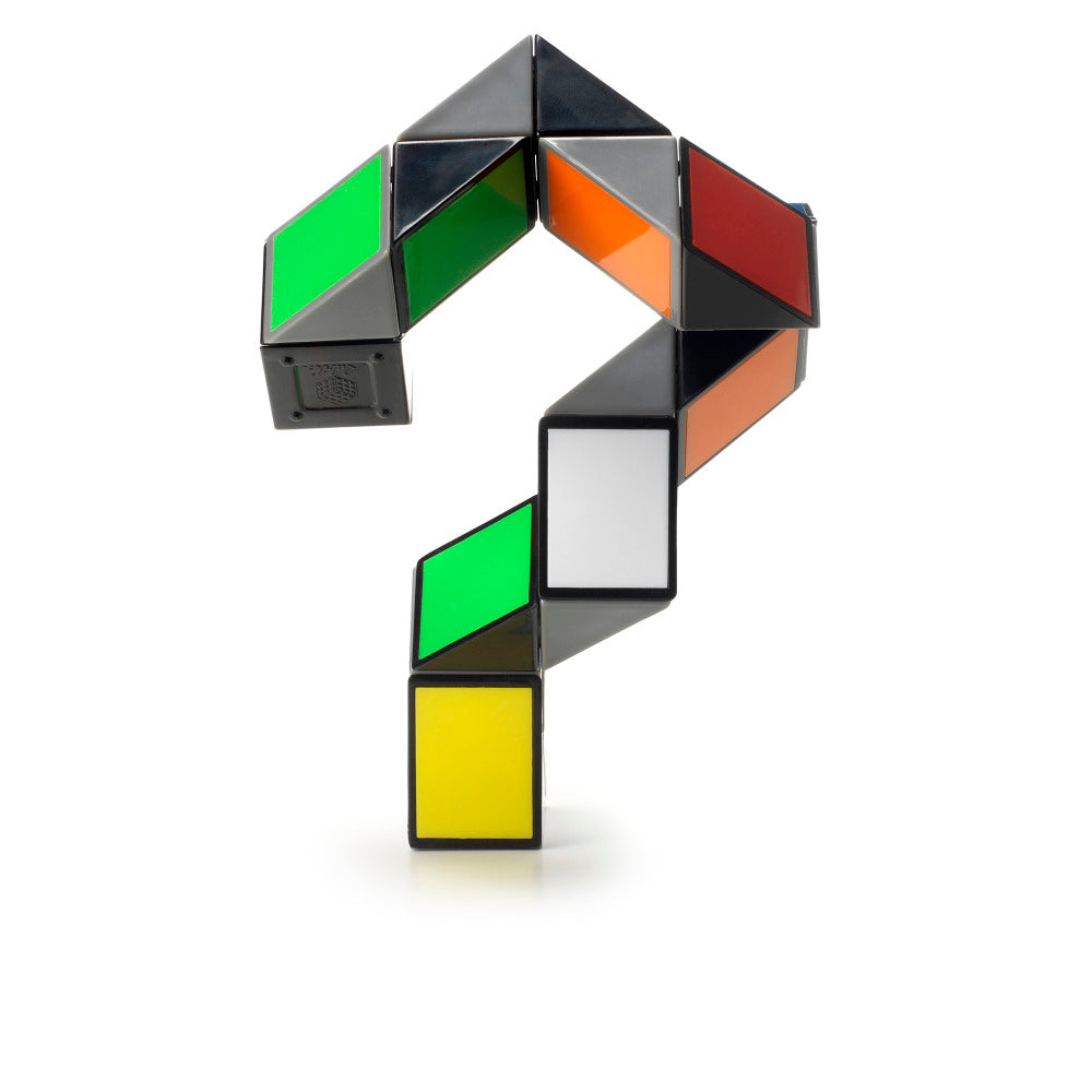 Rubik's Twist Flexible Shape Puzzle Transformable 3D Fidget & Brain Teaser Toy for Kids Ages 8+