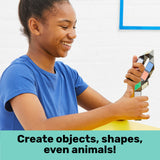 Rubik's Twist Flexible Shape Puzzle Transformable 3D Fidget & Brain Teaser Toy for Kids Ages 8+