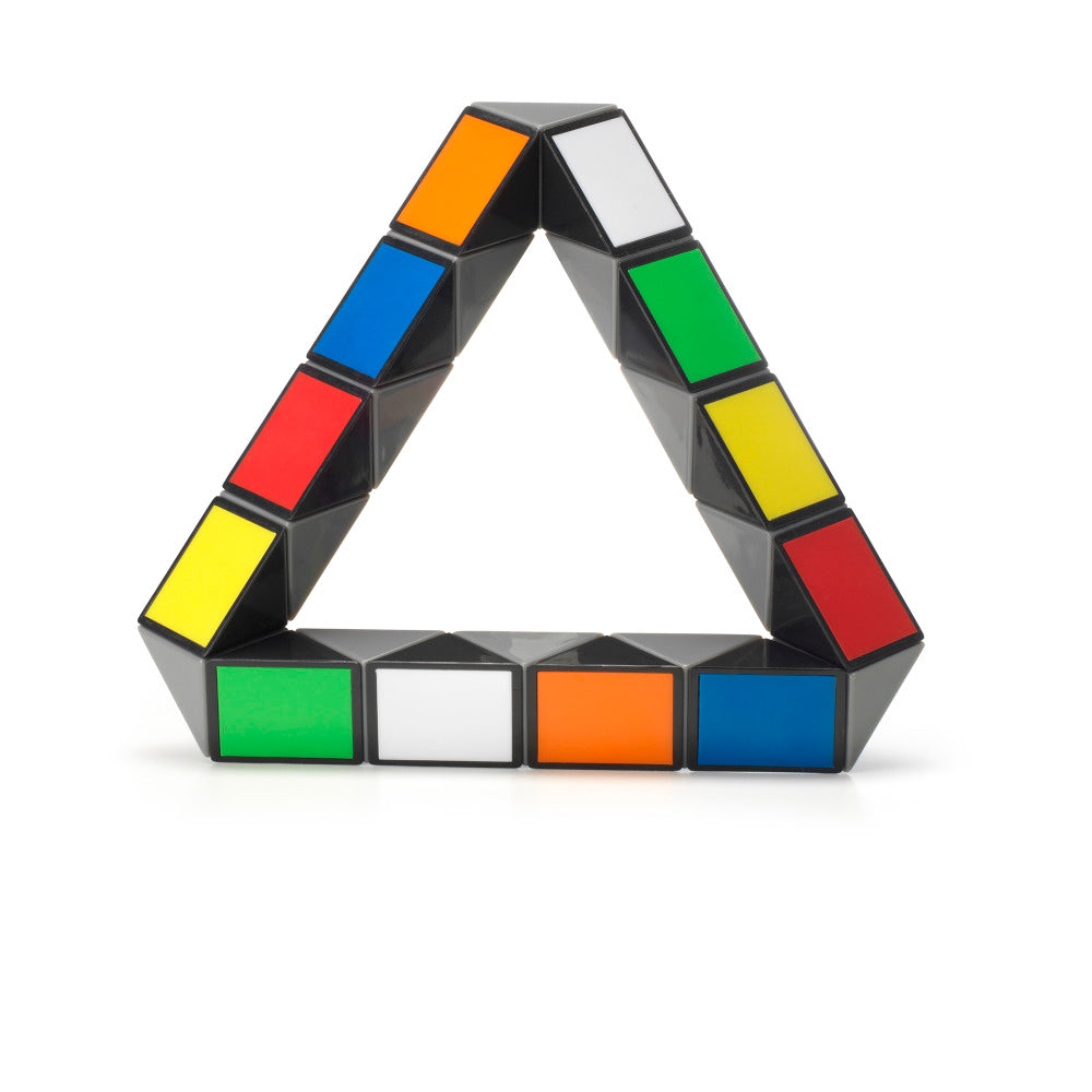 Rubik's Twist Flexible Shape Puzzle Transformable 3D Fidget & Brain Teaser Toy for Kids Ages 8+