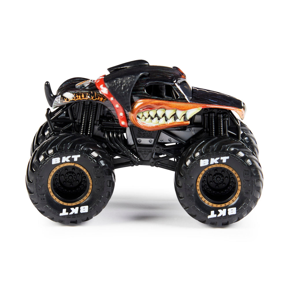 Monster Jam 1:64 Scale Die-Cast Monster Truck 2-Pack Assorted Designs, Collectible Toy Trucks for Kids