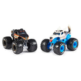 Monster Jam 1:64 Scale Die-Cast Monster Truck 2-Pack Assorted Designs, Collectible Toy Trucks for Kids