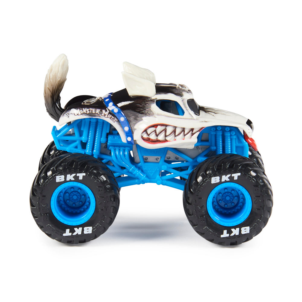 Monster Jam 1:64 Scale Die-Cast Monster Truck 2-Pack Assorted Designs, Collectible Toy Trucks for Kids