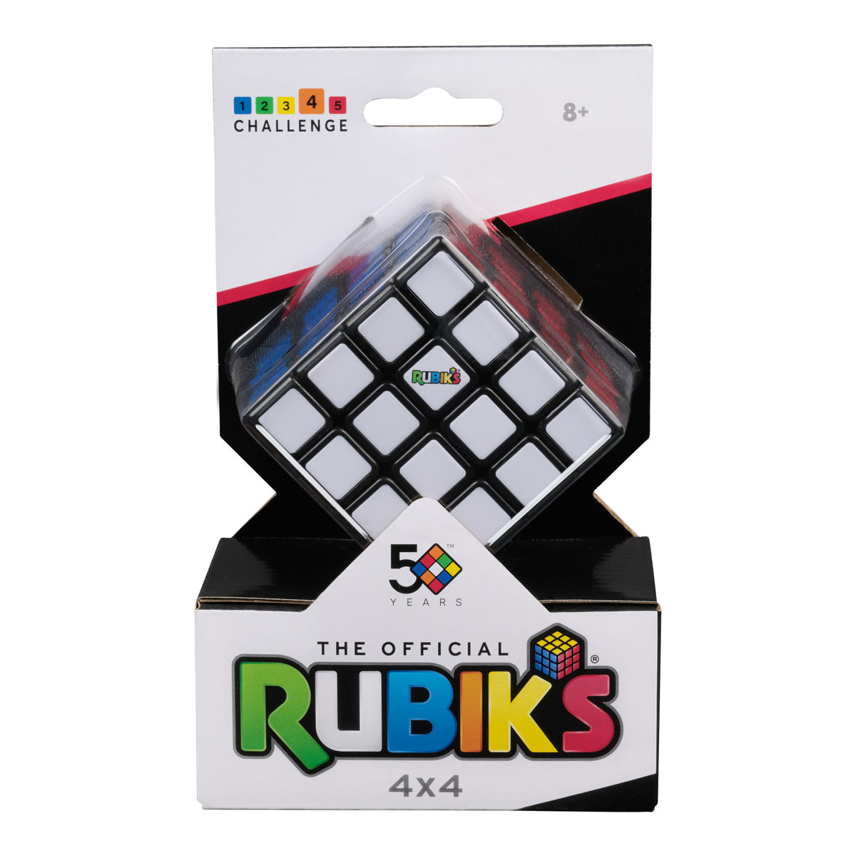 Rubik's Master 4x4 Cube Puzzle Advanced Brain Teaser & STEM Toy for Ages 8+