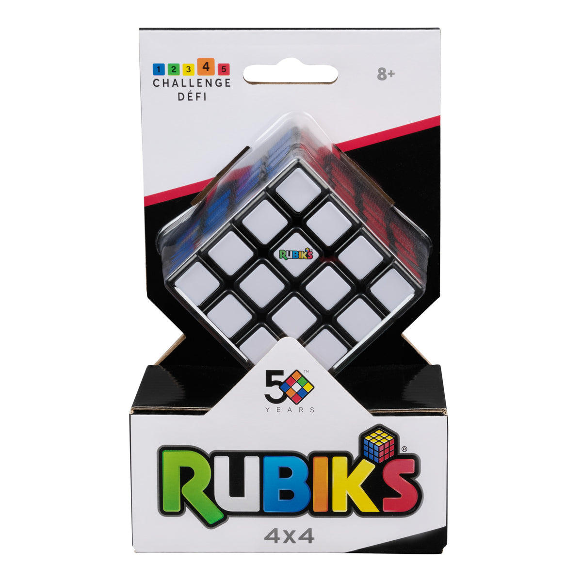 Rubik's Master 4x4 Cube Puzzle Advanced Brain Teaser & STEM Toy for Ages 8+