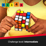 Rubik's Master 4x4 Cube Puzzle Advanced Brain Teaser & STEM Toy for Ages 8+
