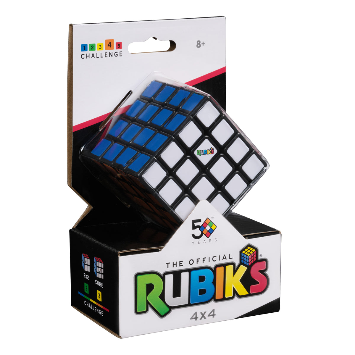 Rubik's Master 4x4 Cube Puzzle Advanced Brain Teaser & STEM Toy for Ages 8+