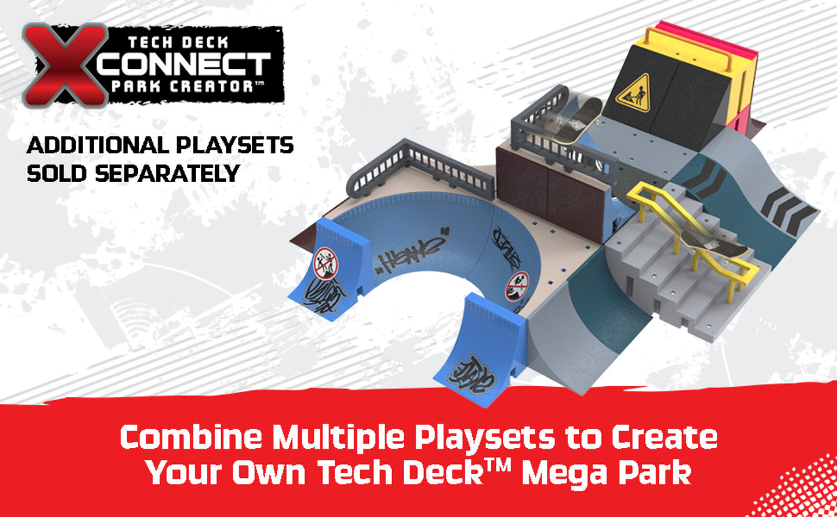 Tech Deck X-Connect Daewon Song Mega Bowl Fingerboard Skatepark Creator Set