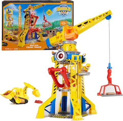 Rubble & Crew Bark Yard Crane Tower Battery Operated